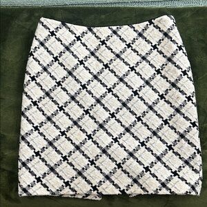 White House Black Market Tweed Mini Skirt